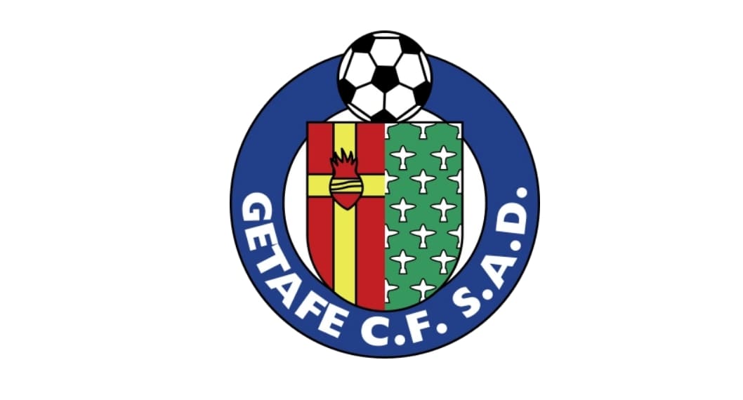 Hình ảnh về logo của của câu lạc bộ Getafe FC. 